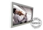 Resistance Touch Screen Wall Mount Lcd Display / Lcd Ad Player Wide Viewing