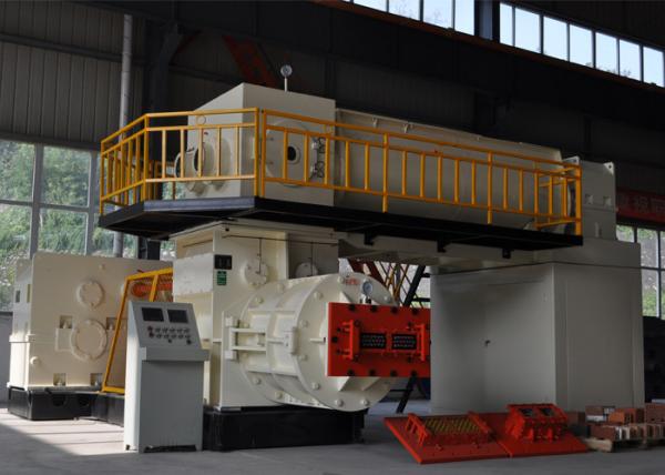 Quality Hollow Red Automatic Interlocking Block Making Machine Vacuum Extruder for sale