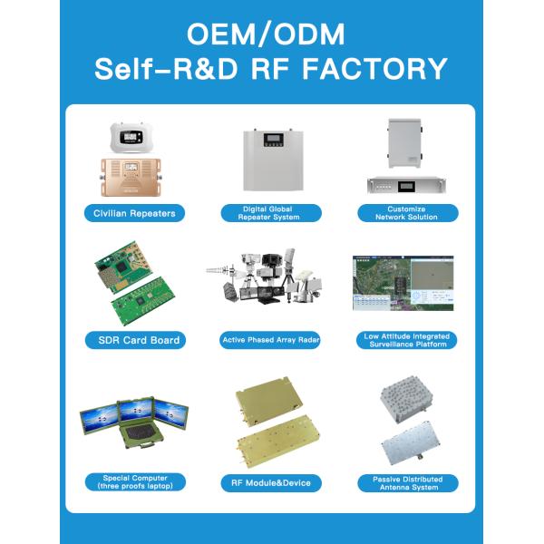 DC To 6GHz Mobile Signal Booster Connector Zinc Alloy Material