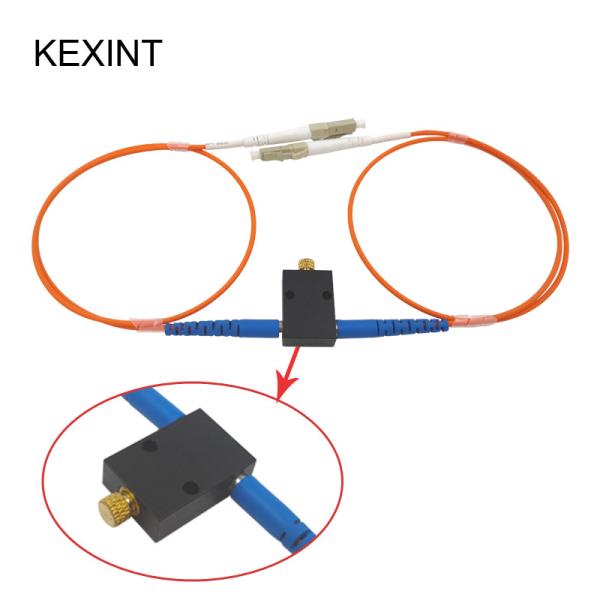 Quality Fiber Optic Variable Attenuator VOA Variable Optical Attenuator With FC/PC Connector for sale