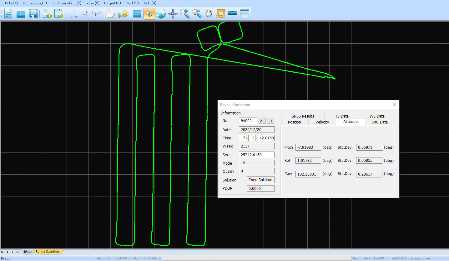 Shuttle Software – High-Precision GNSS/INS Post-Processing System