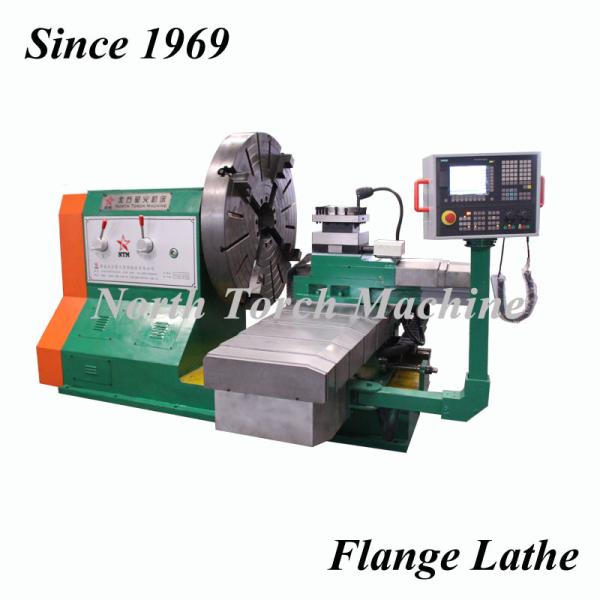 Quality Stable CNC Flange Accurate Lathe Machine High Sensitive Energy Saving for sale