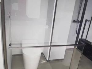 China T Shape Shower Cubicle Door Sliding Door Shower Enclosure H 2200mm on sale