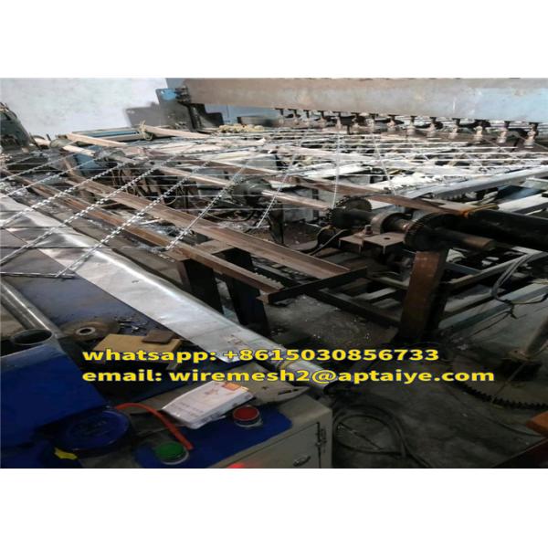 Galvanized Bto -30 Welded Razor Wire Mesh Diamond Hole Shape Fence