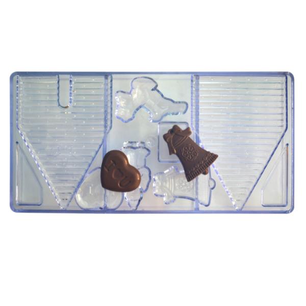 ODM Heart Shape Custom Chocolate Molds Silicone Food Grade Sustainable