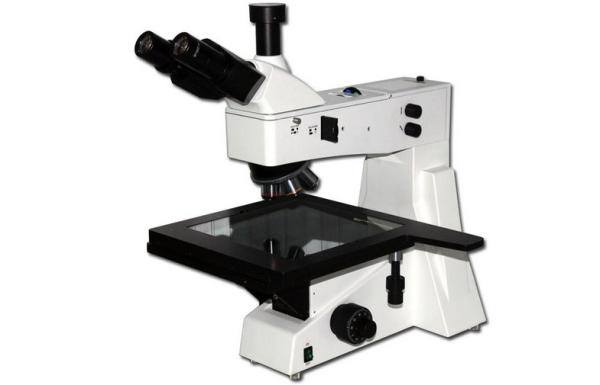 Upright Trinocular Digital Metallurgical Microscope with UIS and Dark Field