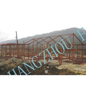 Wholesale Clear Span Prefabricated Structural Steel Buildings Galvanized Painted Column from china suppliers