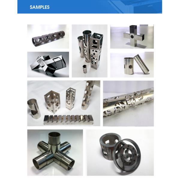 High Quality 3000W CNC Fiber Laser Tube Cutting Machine ISO CNC Laser Pipe Cutter Model LF60M