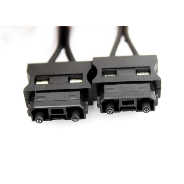 2.2mm*2 External Dual Core Plastic Optical Fiber Cable For Servo Cabinets