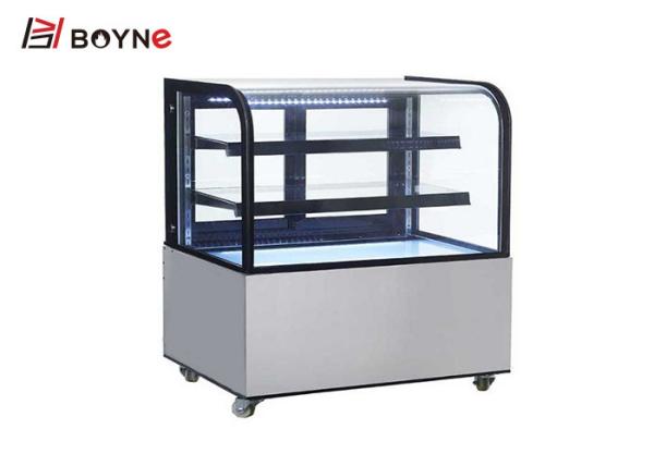 Quality Vertical Refrigerated Display Cabinet 3- Layers Bakery Display Showcase for sale