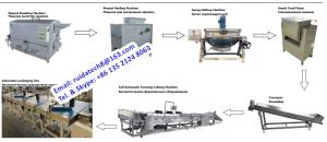 China Peanut Brittle Production Line/ Peanut Candy Bar Machine on sale