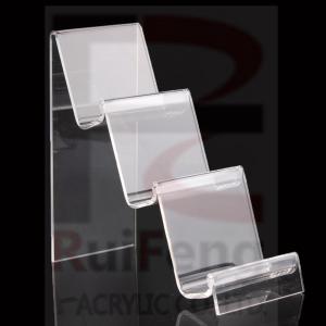China 3 tier acrylic Mobile display stand, Mobile display rack with 2 layers on sale