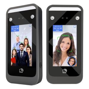 Wholesale DC12V Face Recognition Attendance Machine AI06 Visible Light QR Code from china suppliers