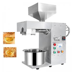 China New Intelligent Temperature Control Oil Press Machine Household Stainless Steel Oil Making Machine on sale