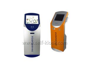 China Automatic Queue Ticket Dispenser Machine With 17 Inch IR Touch Screen on sale