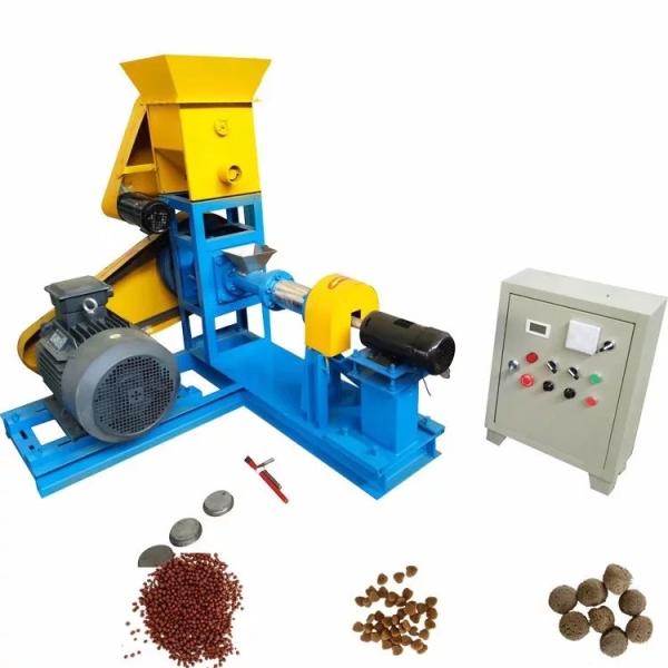Quality Mini Floating Fish Feed Pellet Extruder Machine 15kw for sale