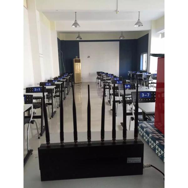 6 to 8 Antennas Cell Phone Jamming Device With 12V Input For longer Jamming Range