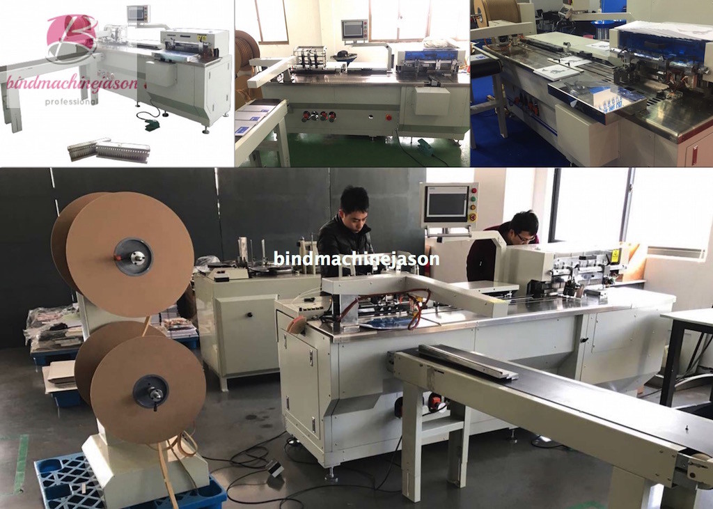wire binding machine and hole punching PBW580 for notebook