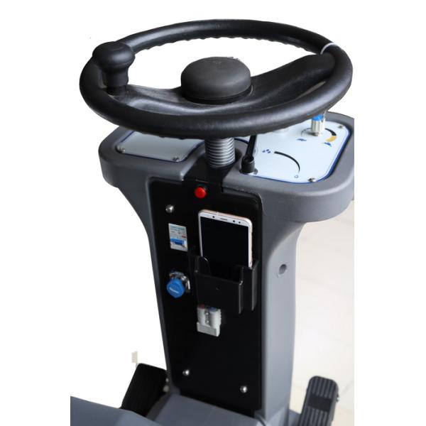 Compact Ride On Floor Sweeper , House Concrete Floor Cleaner Machine