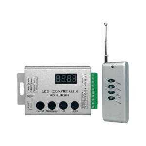China RF 4 Key Hc008 RGB LED Pixel Controller With 133 Effect Modes on sale