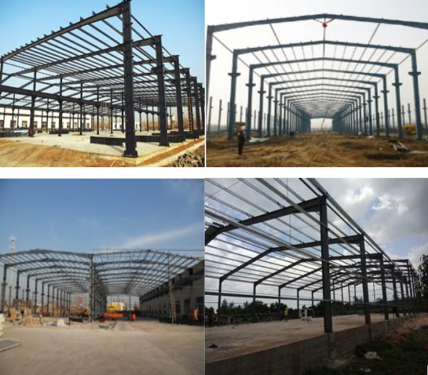 Quality Durable Prefab Metal Sheds , Stoving Varnish Steel Structure Prefabricated House for sale