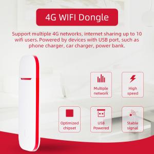 China 4G LTE 3G CPE WiFi Router USB 2.0 Wifi Hotspot Usb Dongle Wireless Modem on sale
