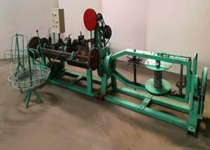 China 2.0mm Single Barbed Razor Wire Making Machine , Galvanized Razor Barbed Wire Machine on sale