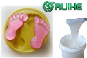 China Pourable Transparent Liquid Silicone Mold Making Rubber For PU Resin Casting Precision on sale