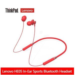 Cxfhgy Lenovo Earphone Bluetooth5.0 Wireless Headset Magnetic Neckband Earphones
