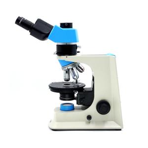 High Precision Digital Polarizing Microscope 20x / 40x Objective Transmit 6V 20W Halogen Lamp