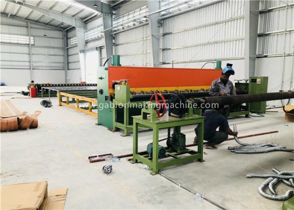 Quality Auto Gabion Box Machine , Gabion Mesh Machine With 4300mm Weaving Width for sale