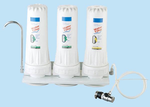 Quality Counter Top Water Cartridge Filter Vessels With PP Cartridge Filter Housing For KDF GAC CTO Filter Cartridge for sale