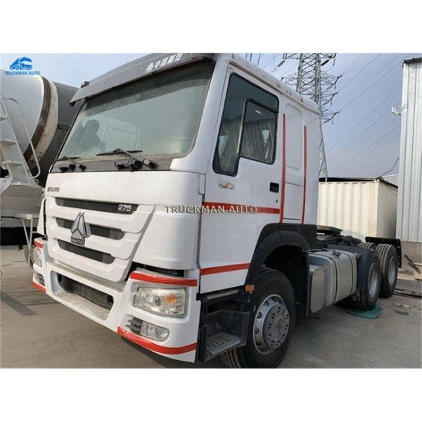 Sinotruck Howo Second Hand Tractor 78440km Mileage Max Speed 102km/H