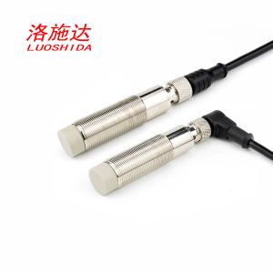 Wholesale M18 DC Cylindrical Long Distance Inductive Proximity Sensor Switch With M12 4 Pin Plug Connector from china suppliers