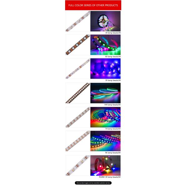 5m 12v 5050 RGB LED Pixel Strip Lights Flexible Remote Control WiFi Smart Multi Color