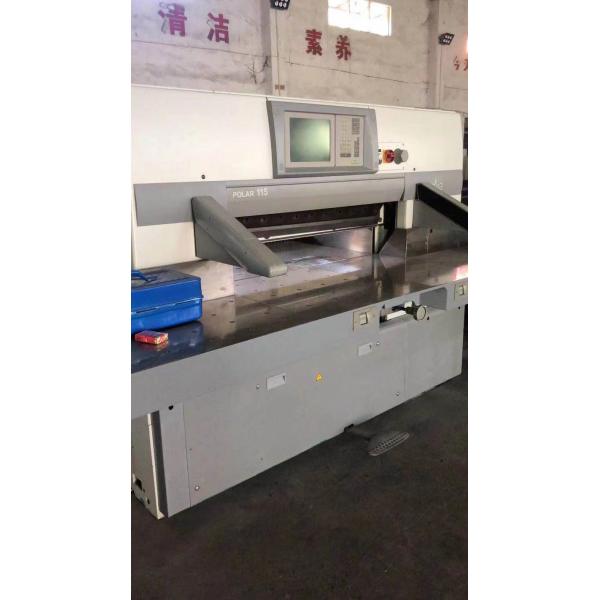 380v Used Polar 115E Paper Cutting Machine Paper Guillotine with Other PLC