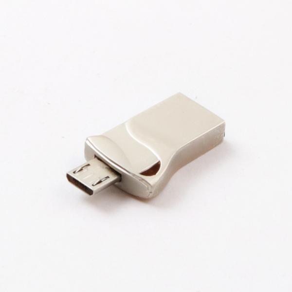 Plastic Cap Metal OTG USB Flash Drive Micro Made USB 2.0 Fast Speed