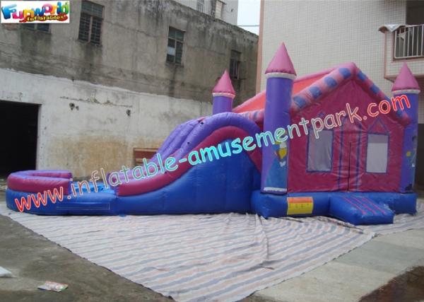 Quality Customized Inflatable Bouncer Slide For Children With 9L x 4W x 6H Meter for sale