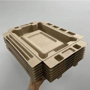 Wholesale Custom Moulded Biodegradable Pulp Paper Packaging Insert Tray from china suppliers