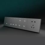 Intelligent Wifi Controlled Light Switch CE RoHS Wireless Smart Switch