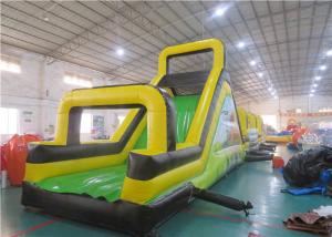 China Children Inflatable Rock Climbing Wall, Inflatable Obstacles Challenge Games on sale