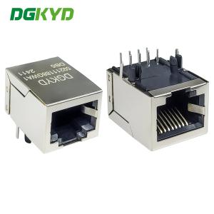 Wholesale RJ45 8P8C Without Light Strip Shielded Connector DGKYD59211188GWA1DB5 Ethernet Socket from china suppliers