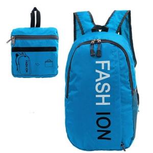 Wholesale Sports Foldable Zipper Custom Logo Backpacks , Lightweight Travel Backpack For Climbing from china suppliers