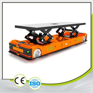 Wholesale Heavy Duty Omnidirectional AGV Automated Guided Vehicle 10000KG Customized from china suppliers