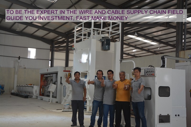 Uzbekistan Low Voltage Wire And Cable Machinery / Electric Cable Making Machine