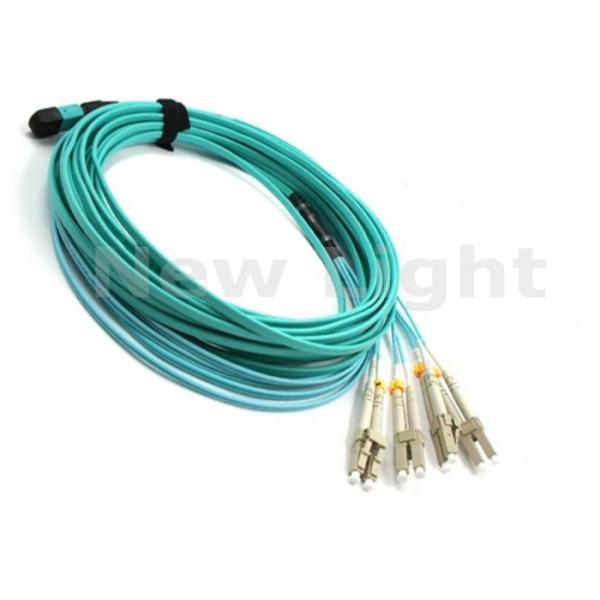 3 Meter 8 Strand Multimode MPO MTP Cable with MPO-LC Connector for QSFP/SR Module