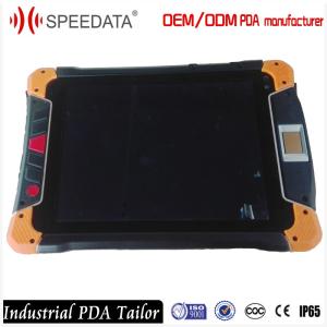 China 8 Rugged 2D Barcode Scanner Tablet PC Android Fingerprint Reader Access Control on sale