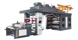Wholesale 6color high speed Central drum type flexographic printing machine plastic printing machine paper printing machine from china suppliers