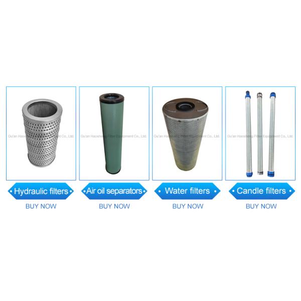 99.9% Excavator Hydraulic Oil Filter Cartridge 8*8*10CM