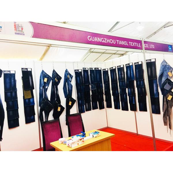 Woven Jersey Knitted Denim Fabric For Leggings 188cm 74 Inch